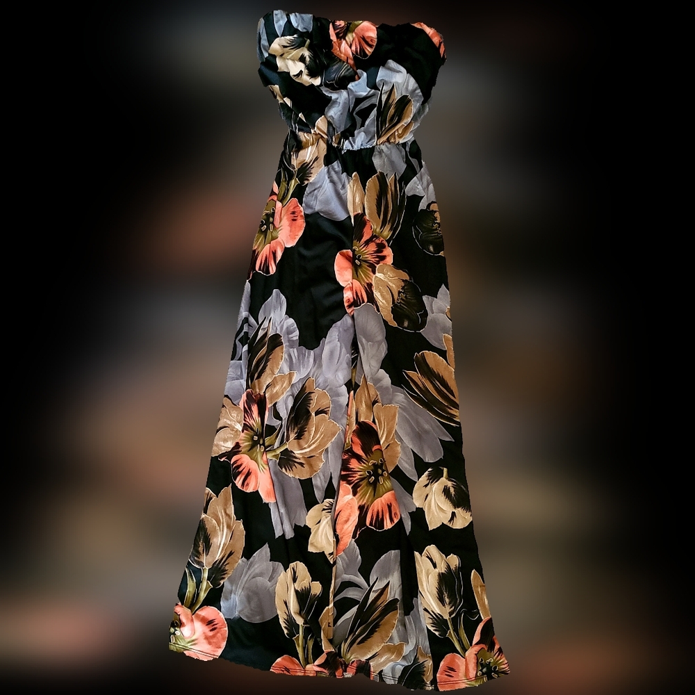 Floral Wide-Leg Jumpsuit